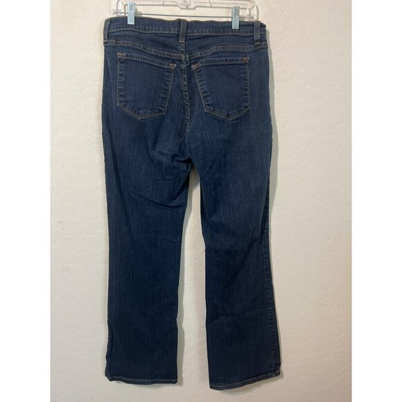 NYDJ Premium Denim Wide Leg Dark Wash Jeans Sz 12 - Picture 3 of 7